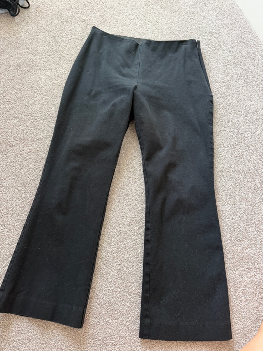 A New Day- Slacks - Black Stretch Flare Pants